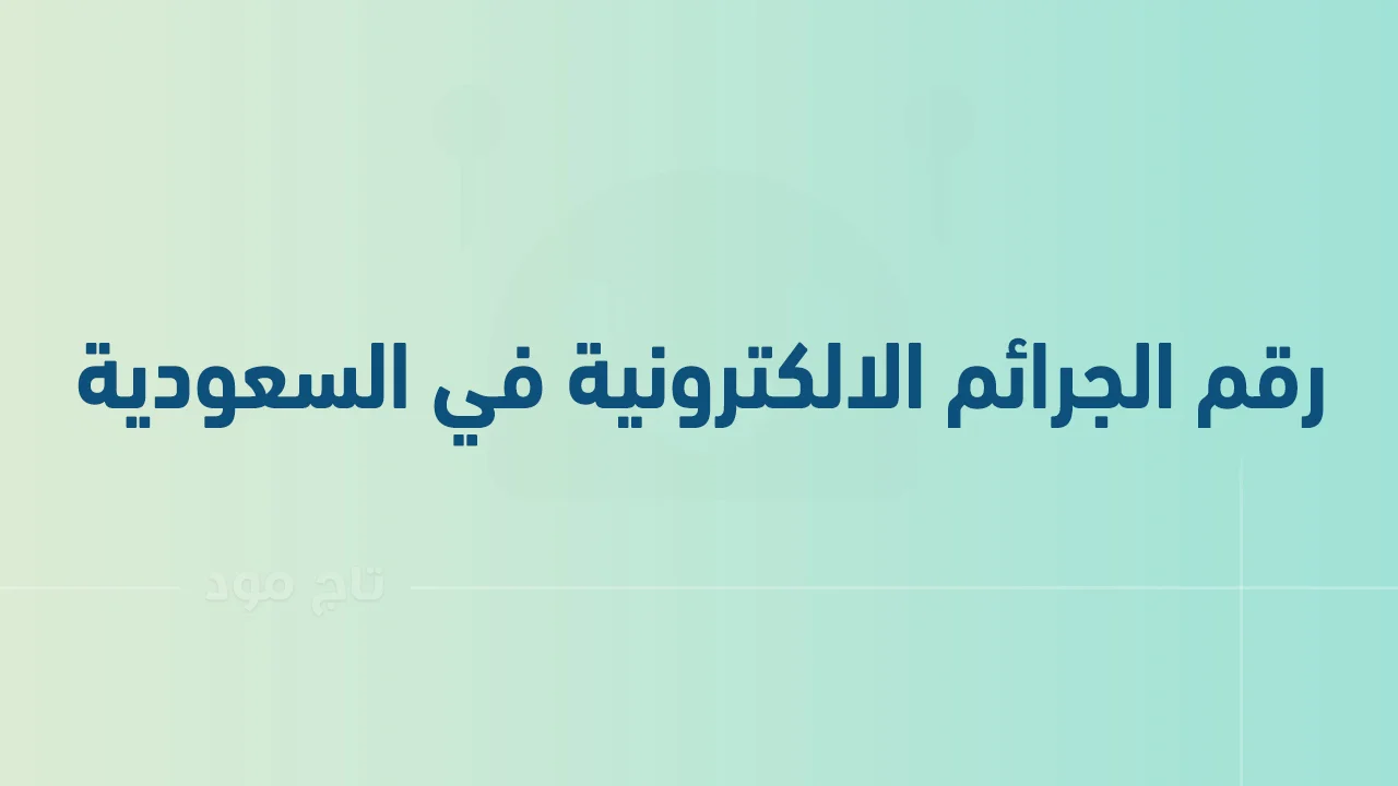 رقم التبليغ عن الجرائم الإلكترونية السعودية .. وكيف تضمن حماية بياناتك أثناء التبليغ عن الجرائم الإلكترونية؟