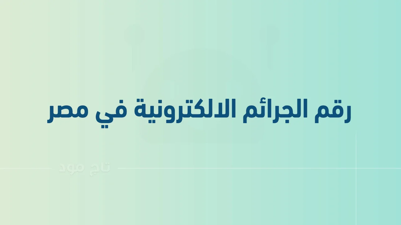 رقم الجرائم الالكترونية في مصر .. وما هي خطوات تقديم بلاغ عن جريمة إلكترونية؟